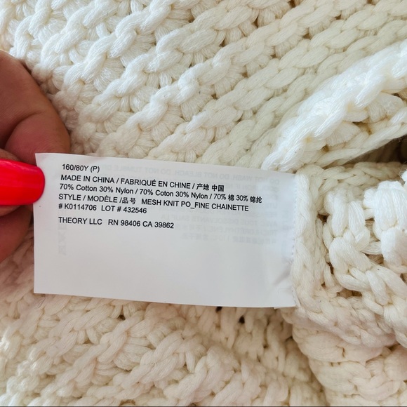 NWT Theory knit sweater - Picture 9 of 9